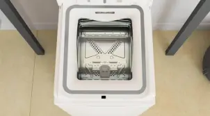 Стиральная машина Whirlpool вертикальная, 6кг, 1000, C, 60см, дисплей, белый №5