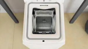 Стиральная машина Whirlpool вертикальная, 6кг, 1000, C, 60см, дисплей, белый №6