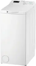 Пральна машина Indesit вертикальна, 5кг, 1000, C, 60см, дисплей, білий
