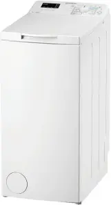Пральна машина Indesit вертикальна, 5кг, 1000, C, 60см, дисплей, білий №1