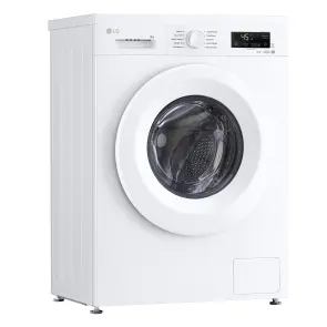 Пральна машина LG фронтальна, 6кг, 1200, В, 44см, дисплей, пара, інвертор, білий №6