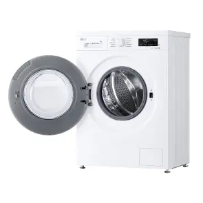 Пральна машина LG фронтальна, 6кг, 1200, В, 44см, дисплей, пара, інвертор, білий №8