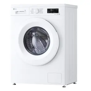 Пральна машина LG фронтальна, 6кг, 1200, В, 44см, дисплей, пара, інвертор, білий №9