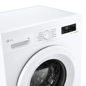 Пральна машина LG фронтальна, 6кг, 1200, В, 44см, дисплей, пара, інвертор, білий №11