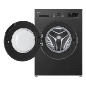 Стиральная машина LG фронтальная, 6.5кг, 1200, В, 44см, дисплей, пара, инвертор, черный №7