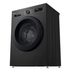 Стиральная машина LG фронтальная, 6.5кг, 1200, В, 44см, дисплей, пара, инвертор, черный №10