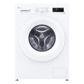 Пральна машина LG фронтальна, 7кг, 1200, A, 44см, дисплей, пара, інвертор, білий №2