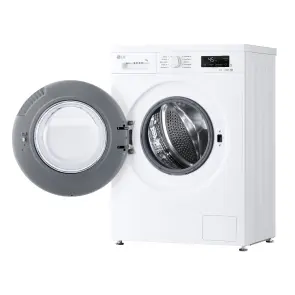 Пральна машина LG фронтальна, 7кг, 1200, A, 44см, дисплей, пара, інвертор, білий №8