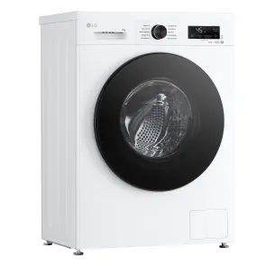 Пральна машина LG фронтальна, 7кг, 1200, A, 44см, дисплей, пара, інвертор, білий №8