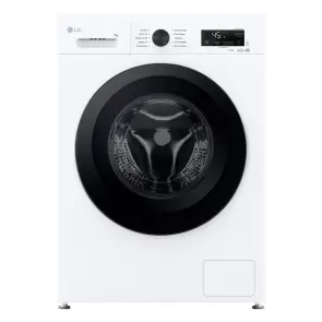 Пральна машина LG фронтальна, 7кг, 1200, A, 44см, дисплей, пара, інвертор, білий №2
