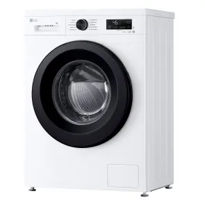 Пральна машина LG фронтальна, 7кг, 1200, A, 44см, дисплей, пара, інвертор, білий №7