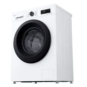 Пральна машина LG фронтальна, 7кг, 1200, A, 44см, дисплей, пара, інвертор, білий №8