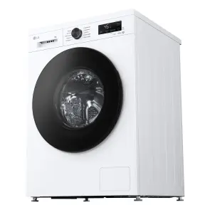 Пральна машина LG фронтальна, 9кг, 1400, A, 55см, дисплей, пара, інвертор, білий №8