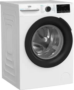 Стиральная машина Beko фронтальная, 8кг, 1400, A, 55см, дисплей, инвертор, пара, белый №3