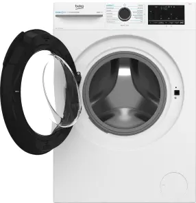 Стиральная машина Beko фронтальная, 8кг, 1400, A, 55см, дисплей, инвертор, пара, белый №5