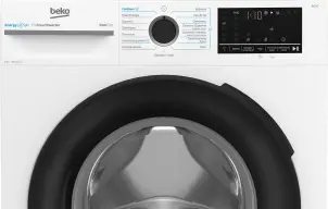 Стиральная машина Beko фронтальная, 8кг, 1400, A, 55см, дисплей, инвертор, пара, белый №7