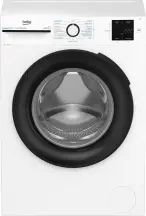 Стиральная машина Beko фронтальная, 7кг, 1200, B, 50см, дисплей, инвертор, пара, белый