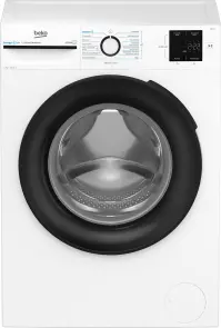 Стиральная машина Beko фронтальная, 7кг, 1200, B, 50см, дисплей, инвертор, пара, белый №1