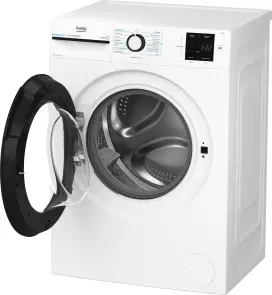 Стиральная машина Beko фронтальная, 7кг, 1200, B, 50см, дисплей, инвертор, пара, белый №8