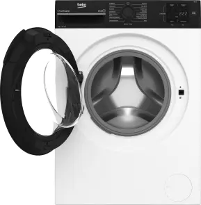 Стиральная машина Beko фронтальная, 6кг, 1200, B, 45см, дисплей, инвертор, пара, белый №7