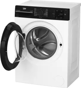 Стиральная машина Beko фронтальная, 6кг, 1200, B, 45см, дисплей, инвертор, пара, белый №8