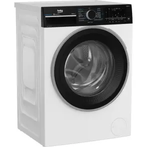 Стиральная машина Beko фронтальная, 9кг, 1400, A, 55см, дисплей, пар, инвертор, WIFI, белый №1