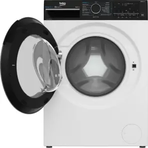 Стиральная машина Beko фронтальная, 9кг, 1400, A, 55см, дисплей, пар, инвертор, WIFI, белый №3