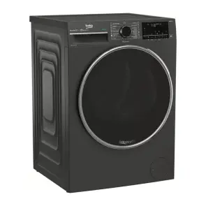 Стиральная машина Beko фронтальная, 8кг, 1400, A, 55см, дисплей, пар, инвертор, графит №1