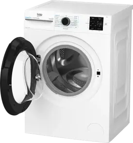 Стиральная машина Beko фронтальная, 8кг, 1000, A, 55см, дисплей, инвертор, пара, белый №2
