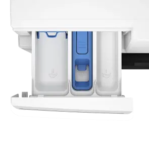 Стиральная машина Beko фронтальная, 8кг, 1000, A, 55см, дисплей, инвертор, пара, белый №4