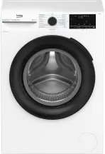 Стиральная машина Beko фронтальная, 7кг, 1200, A, 50см, дисплей, инвертор, пара, белый