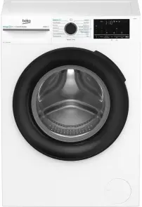 Стиральная машина Beko фронтальная, 7кг, 1200, A, 50см, дисплей, инвертор, пара, белый №2