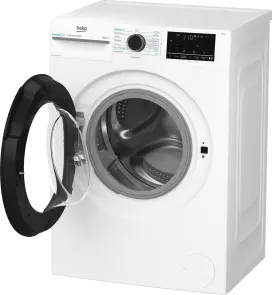 Стиральная машина Beko фронтальная, 7кг, 1200, A, 50см, дисплей, инвертор, пара, белый №6