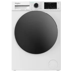 Стиральная машина Whirlpool фронтальная, 7кг, 1200, A, 49.6см, дисплей, пара, инвертор, черный люк, белый №2
