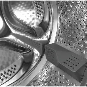 Стиральная машина Whirlpool фронтальная, 7кг, 1200, A, 49.6см, дисплей, пара, инвертор, черный люк, белый №8