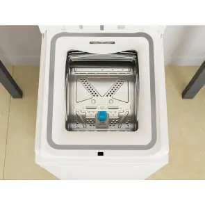 Стиральная машина Whirlpool вертикальная, 6,5кг, 1200, С, 60см, дисплей, инвертор, белый №9