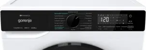 Стирально-сушильная машина Gorenje фронтальная, 10.5(6)кг, 1400, A+, 60см, дисплей, пара, инвертор, Wi-Fi, белый №8
