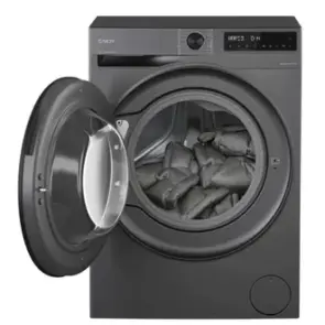 Пральна машина Candy ProWash 550 фронтальна, 8кг, 1400, A, 42.7см, дисплей, пара, інвертор, люк чорний, cріблястий №3