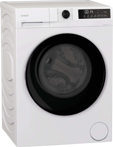 Прально-сушильна машина Candy ProWash&Dry 300 фронтальна, 9(6)кг, 1400, A, 54.8см, дисплей, пара, інвертор, люк чорний, білий №3