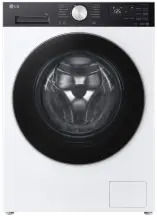 Стиральная машина LG фронтальная, 9кг, 1200, A, 48см, дисплей, пара, инвертор, белый