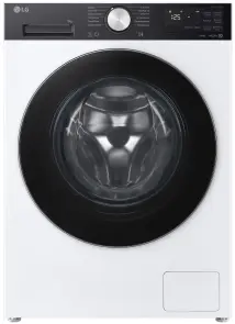 Пральна машина LG фронтальна, 9кг, 1200, A, 48см, дисплей, пара, інвертор, білий №1