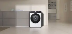 Пральна машина LG фронтальна, 9кг, 1200, A, 48см, дисплей, пара, інвертор, білий №8