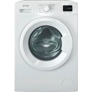 Пральна машина Indesit фронтальна, 6кг, 1000, B, 44.6см, дисплей, пара, інвертор, білий №2