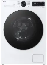 Стиральная машина LG фронтальная, 8кг, 1200, A, 48см, дисплей, пара, инвертор, белый