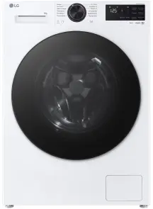 Пральна машина LG фронтальна, 8кг, 1200, A, 48см, дисплей, пара, інвертор, білий №1