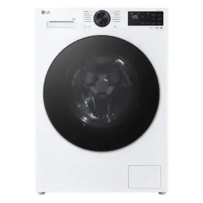 Пральна машина LG фронтальна, 8кг, 1200, A, 48см, дисплей, пара, інвертор, білий №2