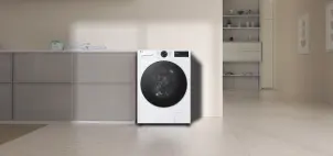 Пральна машина LG фронтальна, 8кг, 1200, A, 48см, дисплей, пара, інвертор, білий №4