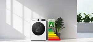 Пральна машина LG фронтальна, 8кг, 1200, A, 48см, дисплей, пара, інвертор, білий №6