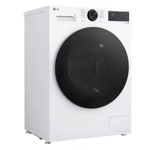 Пральна машина LG фронтальна, 8кг, 1200, A, 48см, дисплей, пара, інвертор, білий №11