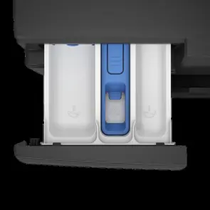 Стиральная машина Beko фронтальная, 8кг, 1400, A, 50см, дисплей, пар, инвертор, темно-серый №7